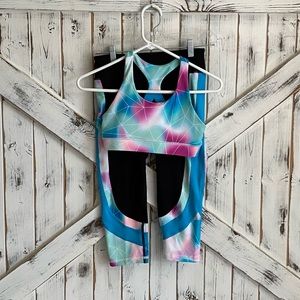 DSG (Dicks Sporting Goods) Matching set- Leggings and Sports Bra, NEVER USED